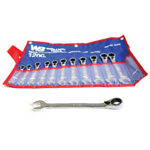 Reversible Ratcheting Gear Spanners - Wave & Open-end combination Set - Metric - Warren & Brown - Promark Creations