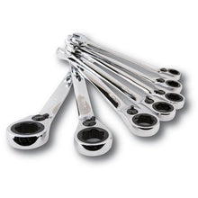Reversible Ratcheting Gear Spanners - Wave & Open-end combination Set - Metric - Warren & Brown - Promark Creations