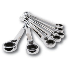 Reversible Ratcheting Gear Spanners - Wave & Open-end combination Set - Imperial - Warren & Brown - Promark Creations